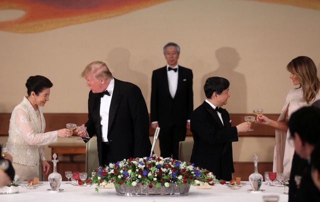 Tổng thống Trump dự quốc yến cùng Nhật hoàng Naruhito - 10