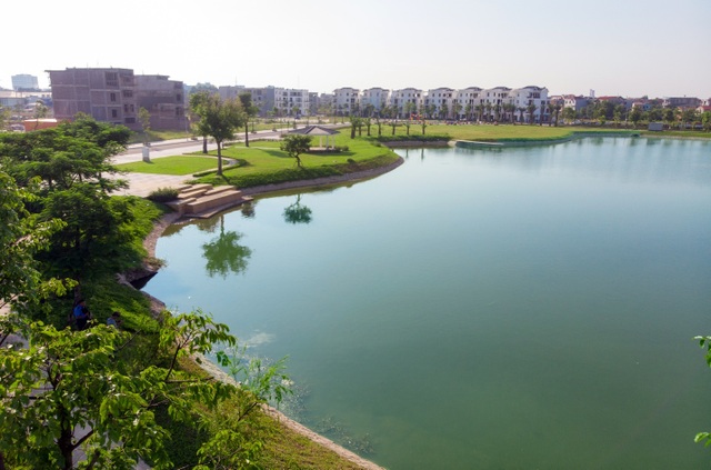 Khu đô thị Bách Việt gấp rút hoàn thiện các hạng mục cuối cùng - 1 Khu đô thị Bách Việt gấp rút hoàn thiện các hạng mục cuối cùng - 1