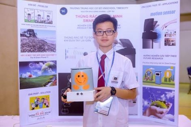 Bất ngờ với các sản phẩm thông minh được chế tạo bởi học sinh cấp 2 - 2 Bất ngờ với các sản phẩm thông minh được chế tạo bởi học sinh cấp 2 - 2