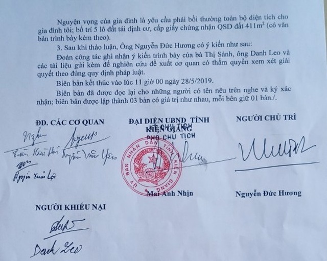 Cụ bà dành nửa đời người đi đòi đất nhờ cháu bế đến đối thoại với Thanh tra Chính phủ - 4 Cụ bà dành nửa đời người đi đòi đất nhờ cháu bế đến đối thoại với Thanh tra Chính phủ - 4