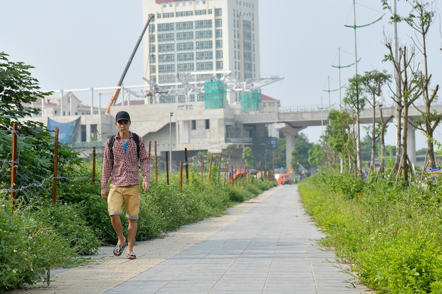 Đường 8 làn xe mới hoàn thành ở cửa ngõ Tây Bắc Hà Nội - 6 Đường 8 làn xe mới hoàn thành ở cửa ngõ Tây Bắc Hà Nội - 6