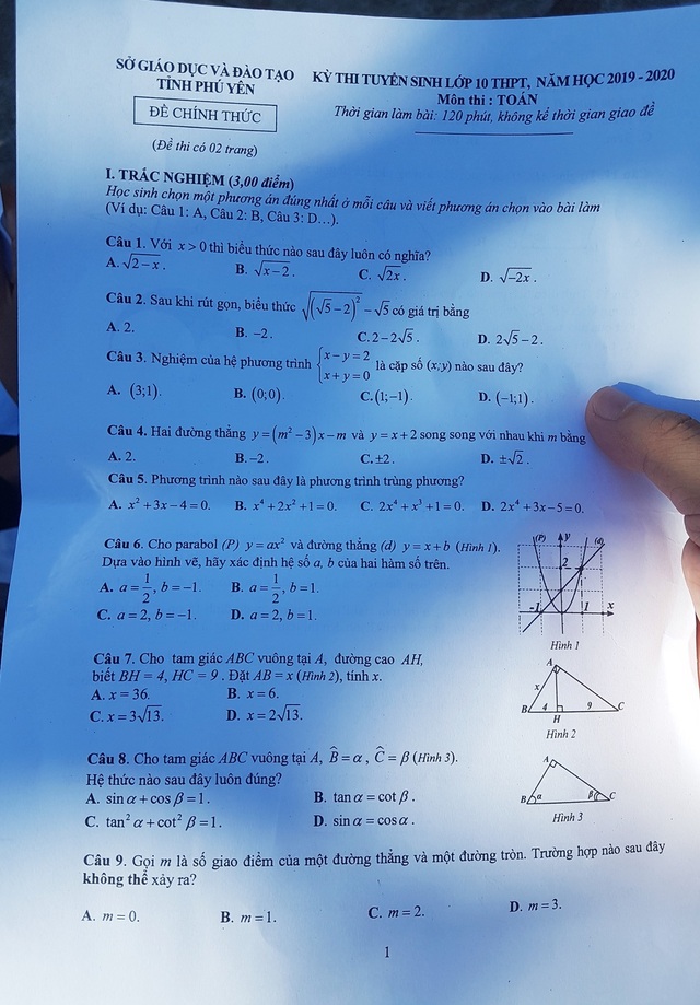 Tuyển sinh lớp 10 Phú Yên: 320 thí sinh bỏ thi môn Văn và Toán - 2 Tuyển sinh lớp 10 Phú Yên: 320 thí sinh bỏ thi môn Văn và Toán - 2