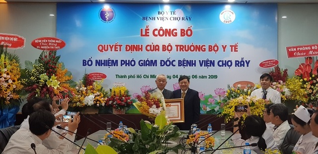 Bệnh viện Chợ Rẫy có Phó giám đốc mới - 3 Bệnh viện Chợ Rẫy có Phó giám đốc mới - 3