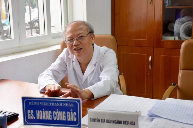 PGS.TS Hoàng Công Đắc: “Nhiễm vi khuẩn HP không điều trị dứt điểm sẽ khiến trẻ ngày càng xanh xao, chậm lớn” - 1 PGS.TS Hoàng Công Đắc: “Nhiễm vi khuẩn HP không điều trị dứt điểm sẽ khiến trẻ ngày càng xanh xao, chậm lớn” - 1