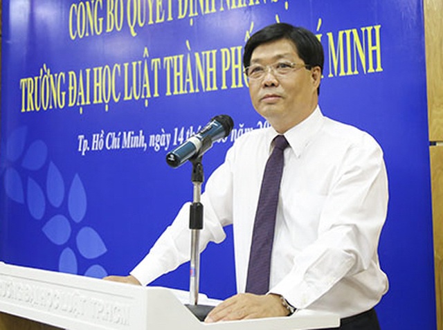 Lãnh đạo trường ĐH Luật TP.HCM lên tiếng về việc hai phó giáo sư xin từ chức - 2 Lãnh đạo trường ĐH Luật TP.HCM lên tiếng về việc hai phó giáo sư xin từ chức - 2
