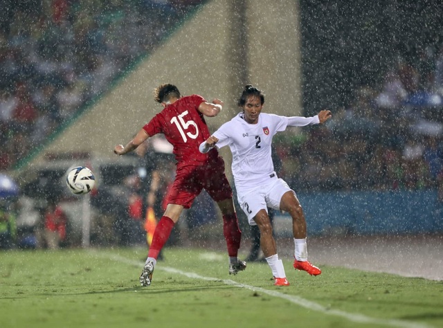 U23 Việt Nam 2-0 U23 Myanmar: Việt Hưng, Tiến Linh lập công - 9