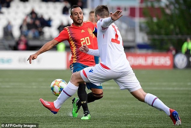 Tây Ban Nha duy trì mạch toàn thắng ở vòng loại Euro 2020 - 2 Tây Ban Nha duy trì mạch toàn thắng ở vòng loại Euro 2020 - 2