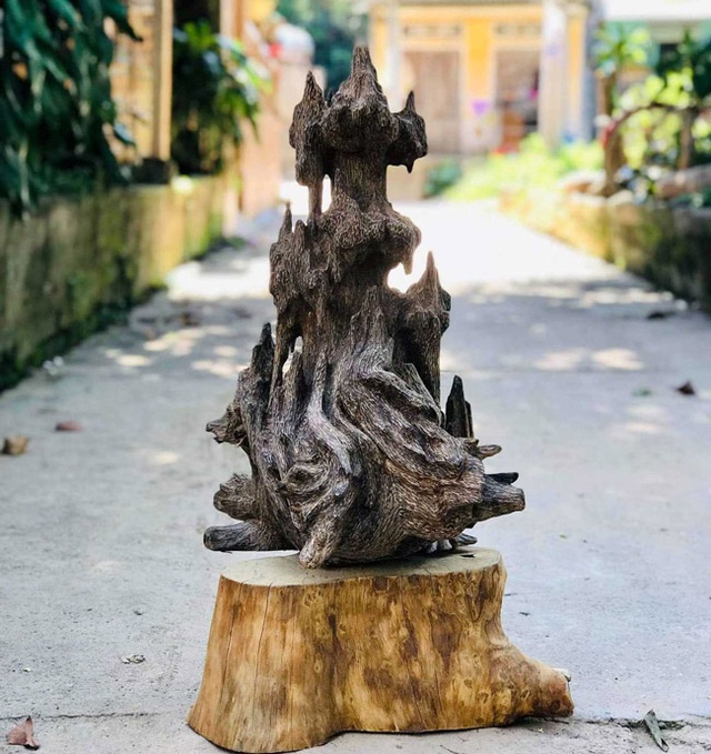Lặn lội hơn 20 năm, đại gia Hà thành tốn hàng đống tiền để có bộ sưu tập từ gỗ trầm lũa - 10 Lặn lội hơn 20 năm, đại gia Hà thành tốn hàng đống tiền để có bộ sưu tập từ gỗ trầm lũa - 10