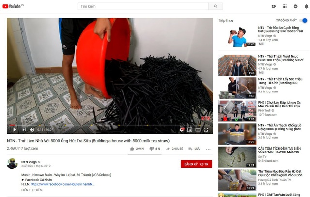 Youtuber Việt gây tranh cãi vì xây nhà bằng 5.000 ống hút nhựa - 3