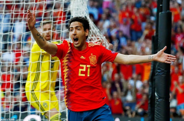 Tây Ban Nha 3-0 Thụy Điển: Ramos, Morata lập công - 11 Tây Ban Nha 3-0 Thụy Điển: Ramos, Morata lập công - 11