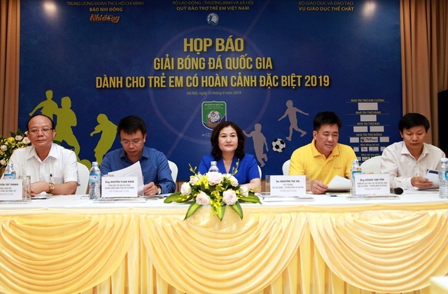 27 đội dự Giải bóng đá quốc gia dành cho trẻ em có hoàn cảnh đặc biệt - 1 27 đội dự Giải bóng đá quốc gia dành cho trẻ em có hoàn cảnh đặc biệt - 1