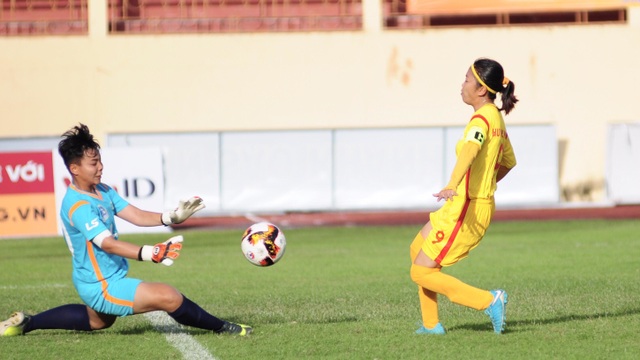 TPHCM giành chiến thắng đậm tại giải bóng đá nữ vô địch quốc gia 2019 - 1 TPHCM giành chiến thắng đậm tại giải bóng đá nữ vô địch quốc gia 2019 - 1