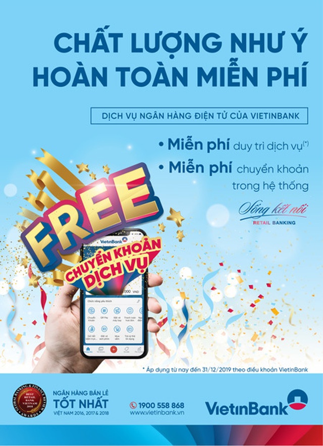 Miễn phí 6 tháng duy trì VietinBank iPay cho khách hàng đăng ký mới - 1