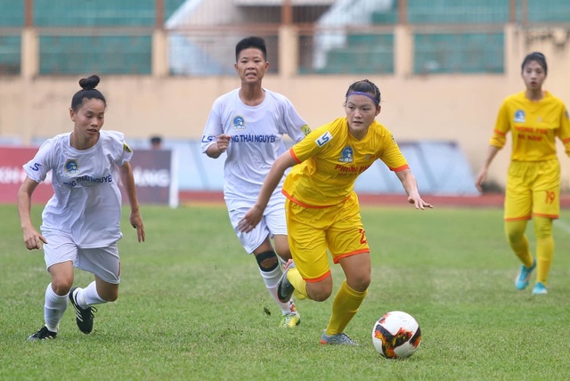 Phong Phú Hà Nam có chiến thắng thứ hai tại giải bóng đá nữ vô địch quốc gia 2019 - 1 Phong Phú Hà Nam có chiến thắng thứ hai tại giải bóng đá nữ vô địch quốc gia 2019 - 1