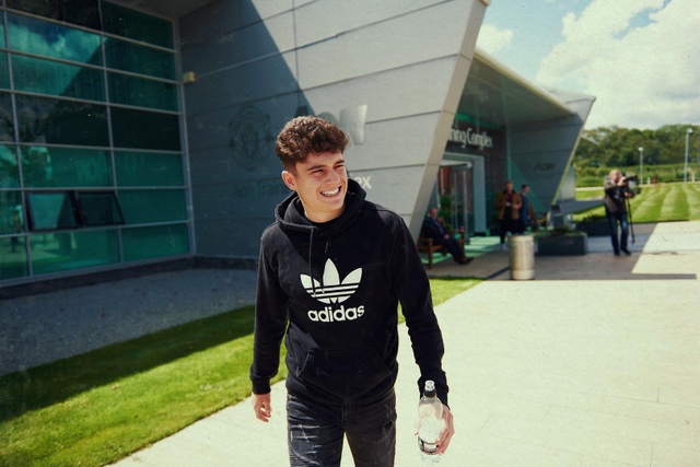 Những hình ảnh đầu tiên của tân binh Daniel James tại Man Utd - 2 Những hình ảnh đầu tiên của tân binh Daniel James tại Man Utd - 2