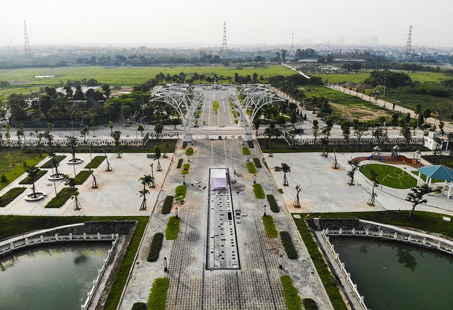 Hồ công viên hình chiếc đàn rộng 6ha sắp hoạt động ở Hà Nội - 3