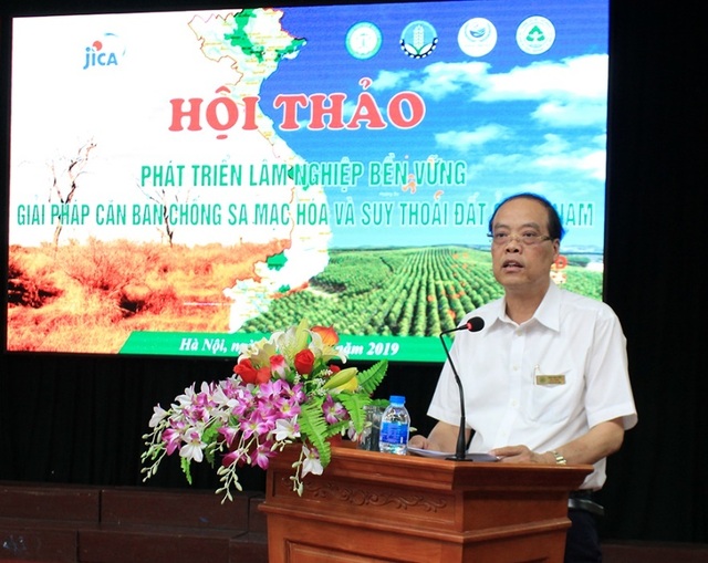 Trường ĐH Lâm Nghiệp phối hợp nghiên cứu giải quyết vấn đề chống sa mạc hóa - 3 Trường ĐH Lâm Nghiệp phối hợp nghiên cứu giải quyết vấn đề chống sa mạc hóa - 3