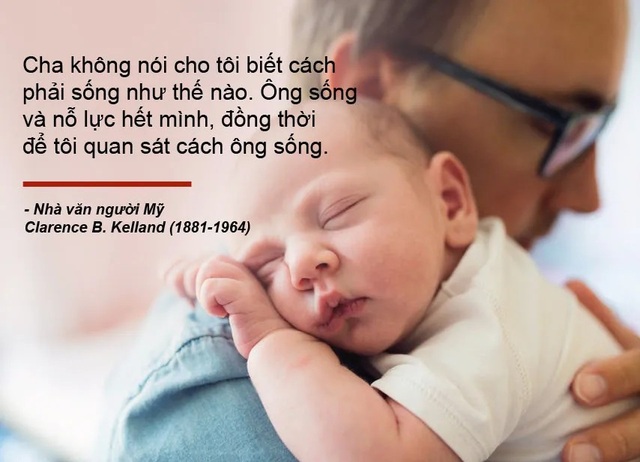 Những câu nói truyền cảm hứng về cha - 6 Những câu nói truyền cảm hứng về cha - 6