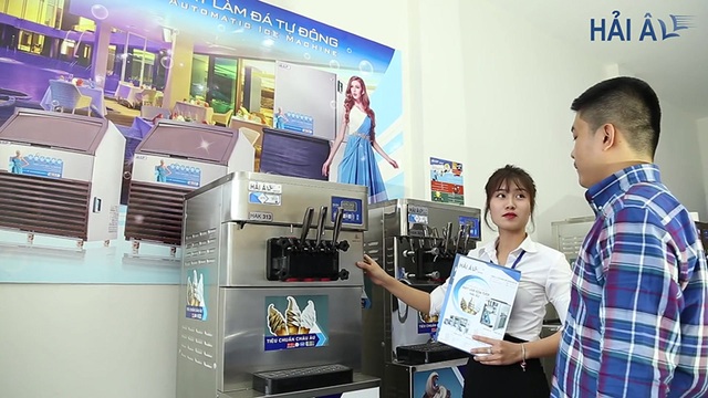 Kinh doanh kem tươi thành công với máy làm kem tươi Hải Âu