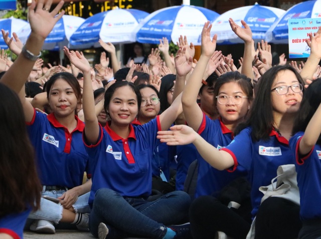 Giới trẻ Sài Gòn hào hứng ngày bắt đầu Tiếp sức mùa thi - 2