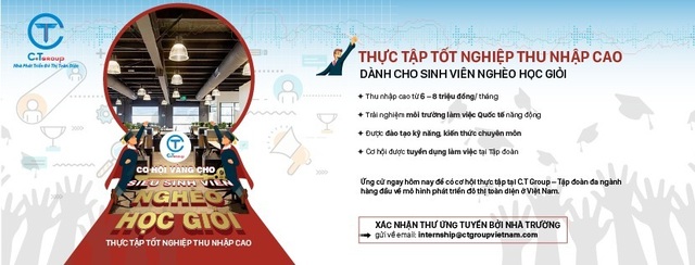 Chương trình tuyển dụng “Thực tập thu nhập cao cho sinh viên nghèo học giỏi 2019” - 1 Chương trình tuyển dụng “Thực tập thu nhập cao cho sinh viên nghèo học giỏi 2019” - 1