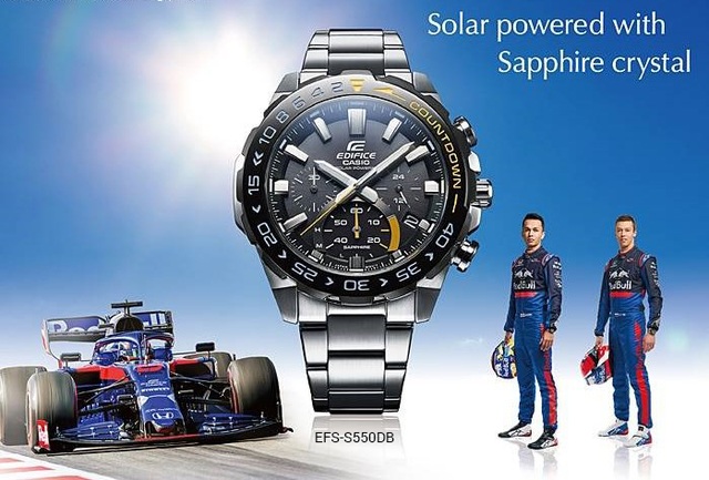 Casio ra mắt đồng hồ thể thao Edifice mới: Mặt kính sapphire, chạy bằng năng lượng mặt trời - 1