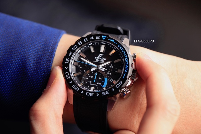 Casio ra mắt đồng hồ thể thao Edifice mới: Mặt kính sapphire, chạy bằng năng lượng mặt trời - Ảnh minh hoạ 6