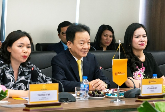 Bộ trưởng Ngoại giao Cộng hòa Bờ Biển Ngà Marcel Amon đến thăm và làm việc tại TT Group - 1 Bộ trưởng Ngoại giao Cộng hòa Bờ Biển Ngà Marcel Amon đến thăm và làm việc tại TT Group - 1