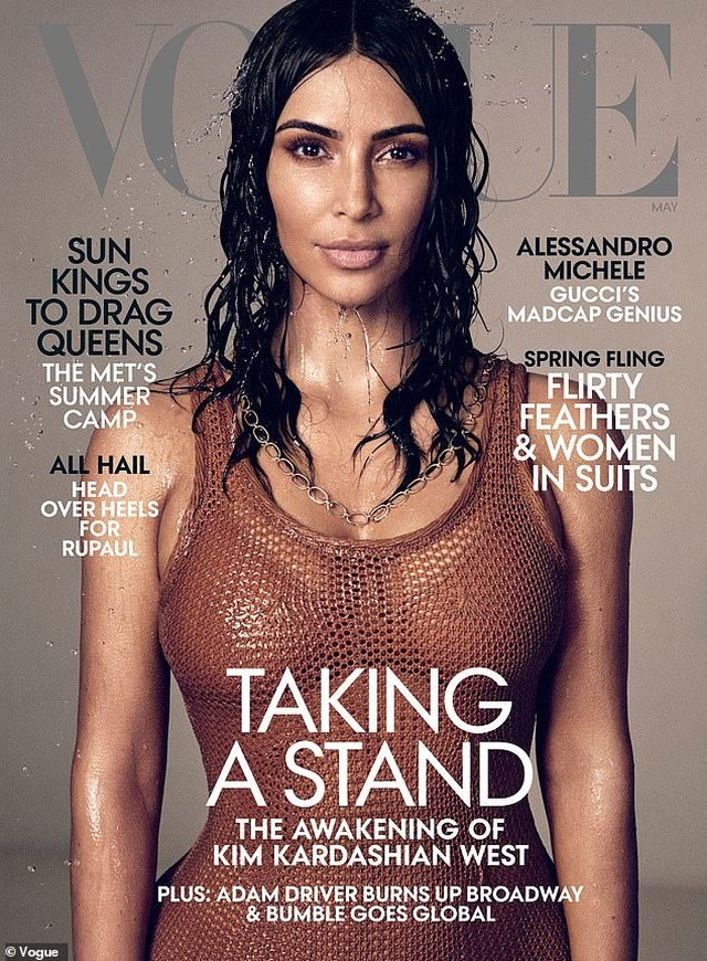 Kim Kardashian xuất hiện trên ba phiên bản trang bìa Vogue Nhật Bản - 4 Kim Kardashian xuất hiện trên ba phiên bản trang bìa Vogue Nhật Bản - 4