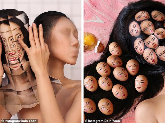 Choáng với biệt tài trang điểm gây ảo giác của “nữ thần make-up” - 6 Choáng với biệt tài trang điểm gây ảo giác của “nữ thần make-up” - 6