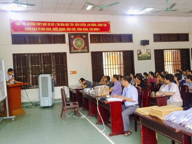 Chiều nay, thí sinh làm bài thi Toán - 2 Chiều nay, thí sinh làm bài thi Toán - 2