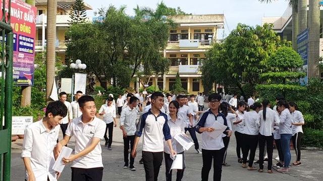 Nam Định dẫn đầu cả nước về tỷ lệ thí sinh đỗ tốt nghiệp THPT - 1
