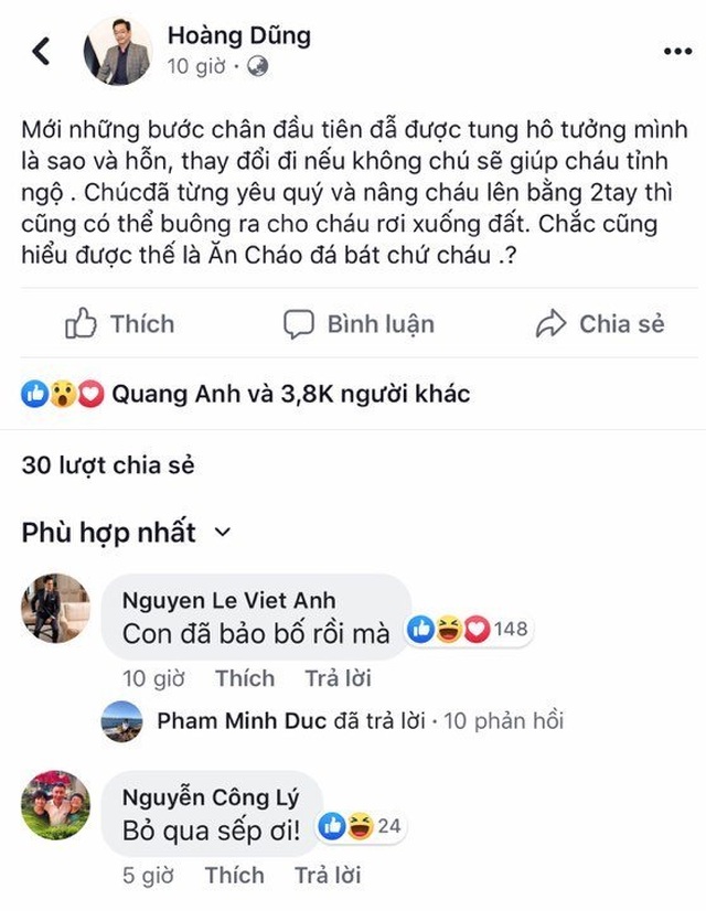 NSND Hoàng Dũng nói gì về clip hôn má Bảo Hân bị cho là phản cảm? - 2 NSND Hoàng Dũng nói gì về clip hôn má Bảo Hân bị cho là phản cảm? - 2