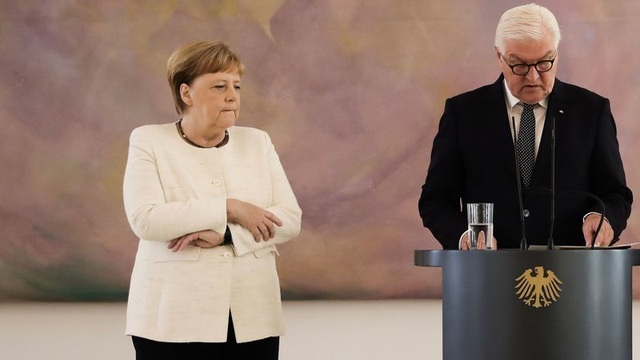 Nghi ngại về sức khỏe của “người đàn bà thép” Merkel sau hai lần run lẩy bẩy - 1 Nghi ngại về sức khỏe của “người đàn bà thép” Merkel sau hai lần run lẩy bẩy - 1