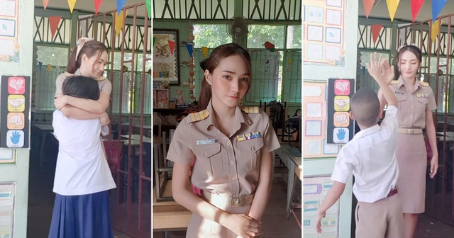 Cô giáo người Thái Lan xinh tựa thiên thần