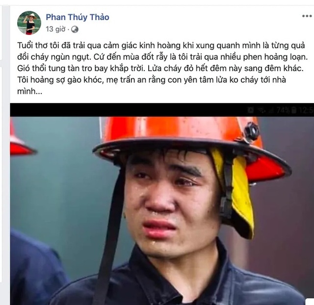 Khóc cùng bài thơ Rừng ơi, đừng cháy nữa! của cô giáo dạy Sử - 4 Khóc cùng bài thơ Rừng ơi, đừng cháy nữa! của cô giáo dạy Sử - 4