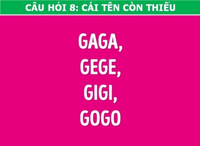 Kiểm tra nhanh: Bộ não của bạn có khả năng tập trung ở mức độ nào? - 8 Kiểm tra nhanh: Bộ não của bạn có khả năng tập trung ở mức độ nào? - 8