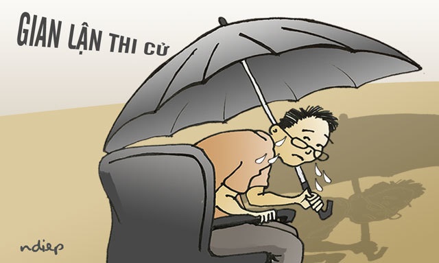 Một năm sau vụ tiêu cực thi cử, không để sự việc “hóa bùn”! - 1 Một năm sau vụ tiêu cực thi cử, không để sự việc “hóa bùn”! - 1