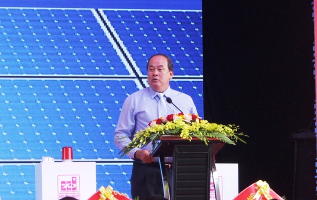 Khánh thành nhà máy năng lượng mặt trời 210 MWp vùng biên giới Tây Nam - 2 Khánh thành nhà máy năng lượng mặt trời 210 MWp vùng biên giới Tây Nam - 2