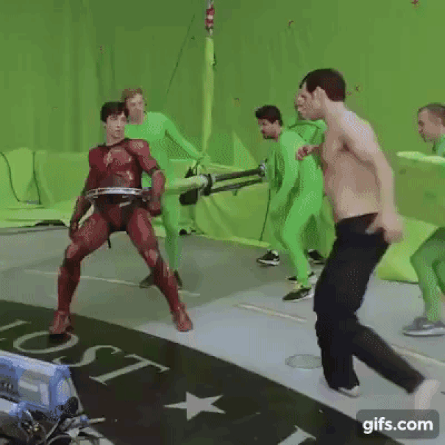 Những cảnh quay hậu trường đầy thú vị của bom tấn “Justice League”