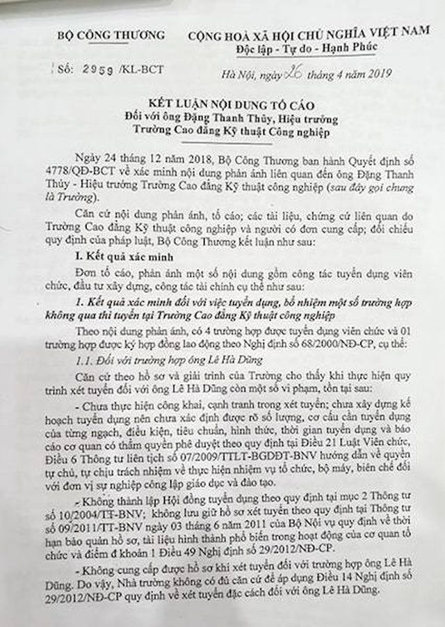 Vị hiệu trưởng không xin lỗi vụ 3 cháu bé chết oan nhận thêm kết luận sai phạm! - 1 Vị hiệu trưởng không xin lỗi vụ 3 cháu bé chết oan nhận thêm kết luận sai phạm! - 1