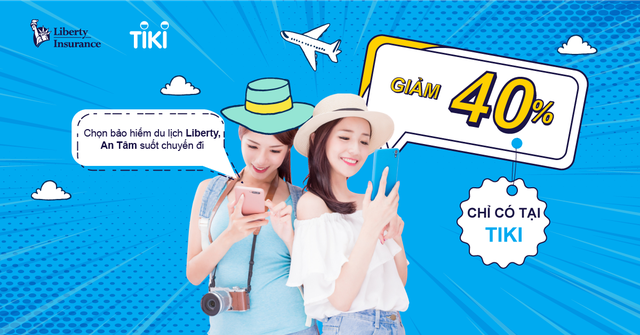 Hợp tác với Tiki, Bảo hiểm Liberty dẫn đầu “phủ sóng” nhiều kênh trực tuyến - 1 Hợp tác với Tiki, Bảo hiểm Liberty dẫn đầu “phủ sóng” nhiều kênh trực tuyến - 1