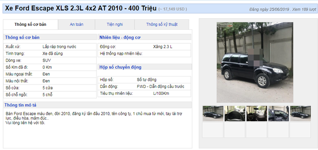 Nhiều mẫu xe đa dụng cũ hạ giá đồng loạt dưới 400 triệu đồng - 4 Nhiều mẫu xe đa dụng cũ hạ giá đồng loạt dưới 400 triệu đồng - 4