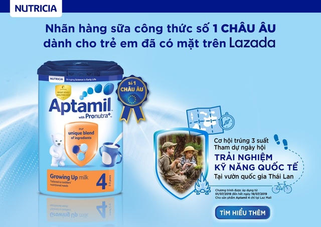Sữa công thức Aptamil giúp tăng cường hệ miễn dịch, hỗ trợ trẻ phát triển toàn diện - 3 Sữa công thức Aptamil giúp tăng cường hệ miễn dịch, hỗ trợ trẻ phát triển toàn diện - 3