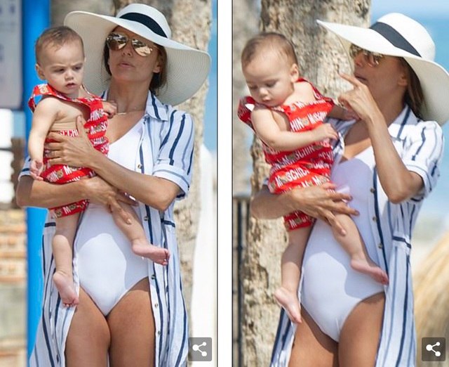 Eva Longoria đưa con trai cưng đi biển - 3 Eva Longoria đưa con trai cưng đi biển - 3