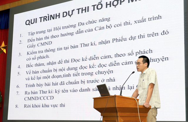 Hơn 800 thí sinh bước vào cuộc tranh tài năng khiếu tại trường CĐ Sư phạm Trung ương - 4 Hơn 800 thí sinh bước vào cuộc tranh tài năng khiếu tại trường CĐ Sư phạm Trung ương - 4