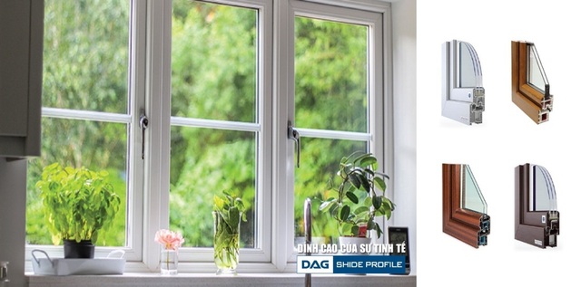 Thanh Proflie uPVC màu và vân gỗ của DAG - chinh phục người Việt - 1 Thanh Proflie uPVC màu và vân gỗ của DAG - chinh phục người Việt - 1