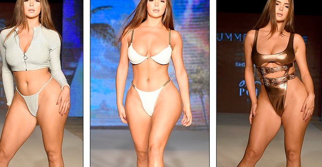 Demi Rose khoe dáng nảy lửa trên sàn catwalk - 7 Demi Rose khoe dáng nảy lửa trên sàn catwalk - 7
