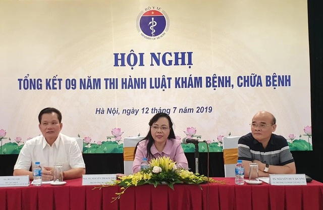 Sửa đổi Luật khám bệnh, chữa bệnh sau 9 năm thực hiện - 1 Sửa đổi Luật khám bệnh, chữa bệnh sau 9 năm thực hiện - 1