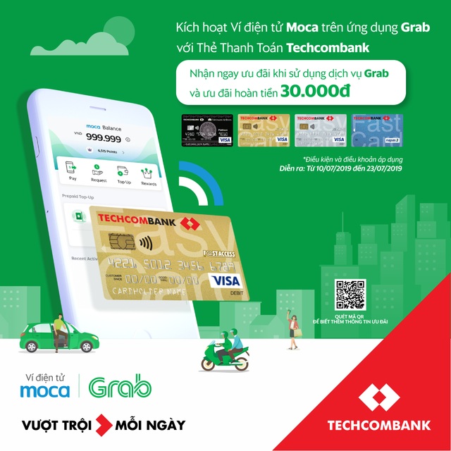 Ví điện tử trên ứng dụng Grab chính thức: Gia tăng lợi ích vượt trội cho khách hàng - 1 Ví điện tử trên ứng dụng Grab chính thức: Gia tăng lợi ích vượt trội cho khách hàng - 1